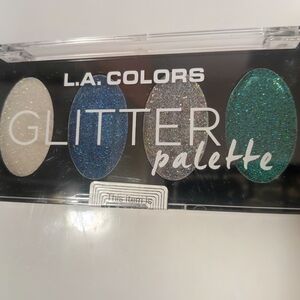 L.A. COLORS Glitter Palette - Shimmer Multi-Color Set